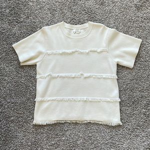 Kate Spade short sleeve sweater